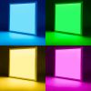 Panneau lumineux multicolore RGB avec télécommande 30 X 30 cm (Lot 5 pcs)