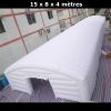 Abri - tente gonflable de 15 x 8 x 4 mètres - Modèle STRGNFA002