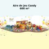 Aire de jeux Candy de 600 m² (30 x 20 x 5 m)