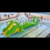 Parcours aquatique flottant gonflable de 7 x 2 x 2 mètres - Modèle STRGNFJ561