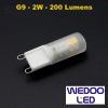 Ampoule Wedoo led G9 - 2W 200 Lumens - garantie 3 ans (Lot 100 pcs)