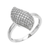 Bague en argent pour femme Ref 8100049 (Lot 100 pcs)