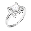 Bague en argent pour femme Ref 8100315 (Lot 50 pcs)