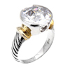 Bague en argent pour femme Ref 8100399 (Lot 100 pcs)