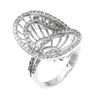 Bague en argent pour femme Ref 8100413 (Lot 50 pcs)