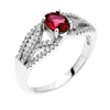 Bague en argent pour femme Ref 8100493 (Lot 50 pcs)