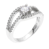 Bague en argent pour femme Ref 8100512 (Lot 50 pcs)