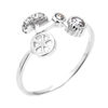 Bague en argent pour femme Ref 8100600 (Lot 50 pcs)