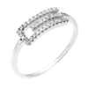 Bague en argent pour femme Ref 8100606 (Lot 50 pcs)