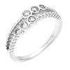 Bague en argent pour femme Ref 8100608 (Lot 50 pcs)