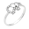 Bague en argent pour femme Ref 8100678 (Lot 50 pcs)