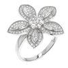 Bague en argent pour femme Ref 8100742 (Lot 50 pcs)