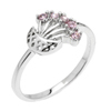 Bague en argent pour femme Ref 8100762 (Lot 50 pcs)