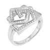 Bague en argent pour femme Ref 8100815 (Lot 50 pcs)