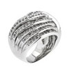 Bague en argent pour femme Ref 8101092 (Lot 50 pcs)