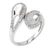 Bague en argent pour femme Ref 8101194 (Lot 50 pcs)