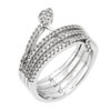 Bague en argent pour femme Ref 8101200 (Lot 50 pcs)