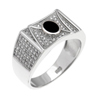 Bague en argent pour homme Ref 8100203 (Lot 50 pcs)