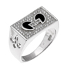 Bague en argent pour homme Ref 8100208 (Lot 50 pcs)