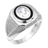 Bague en argent pour homme Ref 8100218 (Lot 50 pcs)