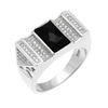 Bague en argent pour homme Ref 8100237 (Lot 50 pcs)