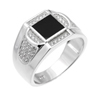 Bague en argent pour homme Ref 8100242 (Lot 50 pcs)