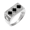 Bague en argent pour homme Ref 8100244 (Lot 50 pcs)