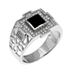 Bague en argent pour homme Ref 8100254 (Lot 50 pcs)