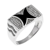 Bague en argent pour homme Ref 8100257 (Lot 50 pcs)