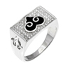 Bague en argent pour homme Ref 8100281 (Lot 50 pcs)