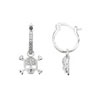 Boucles d'oreille en argent pour femme Ref 9300001 (Lot 50 pcs)