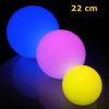 Boule lumineuse multicolore étanche 22 cm (Lot de 30 pièces)