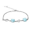 Bracelet en argent pour femme Ref 9500138 (Lot 50 pcs)