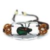 Bracelet résine avec insecte réel - Ref BIJRNSL15 (Lot 600 pcs)
