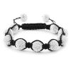 Bracelet Shamballa perles cristal - 1553 (Lot 50 pcs)