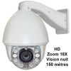 Caméra IP HD motorisée capteur SONY - Zoom 18X - nocturne 150m