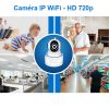 Caméra IP motorisée WiFi HD 720p - nocturne 10 m