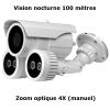 Caméra HD Sony 1/3' vision nuit 100 m VI80 (Lot 10 pcs)