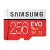 Carte mémoire Micro SD 256 Go Samsung Evo Plus 100 Mo/S (Lot 10 pièces)