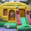 Château gonflable avec toboggan 6 x 4 m - Modèle STRGNFC115