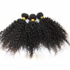 Cheveux mongoliens naturels bouclés - Ref CHVNAT9626 (Lot de 10 sachets)