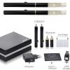 Coffret de 2 e-cigarettes 510-TB avec bouton (lot de 30 pièces)