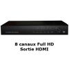 Enregistreur numérique DVR 8 canaux Full HD 1080p