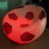 Fauteuil ballon de foot lumineux 7 couleurs (lot de 5 pcs)