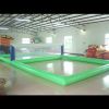 Terrain de volley-ball gonflable aquatique de 10 x 6 x 2 mètres