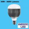 Ampoule Wedoo led 36W E14-E27-B22 3600 Lumens - garantie 3 ans (Lot 100 pcs)