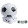 Mini haut-parleur Ballon de foot 2x2W (Lot de 10 pièces)