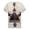 T-Shirt imprimé grand motif - Modèle TSHIRT006 (Lot 50 pcs)