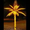 Cocotier lumineux à leds de 3 mètres - 12 branches - 6 fruits