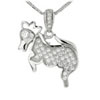 Pendentif en argent pour femme Ref 8300165 (Lot 50 pcs)